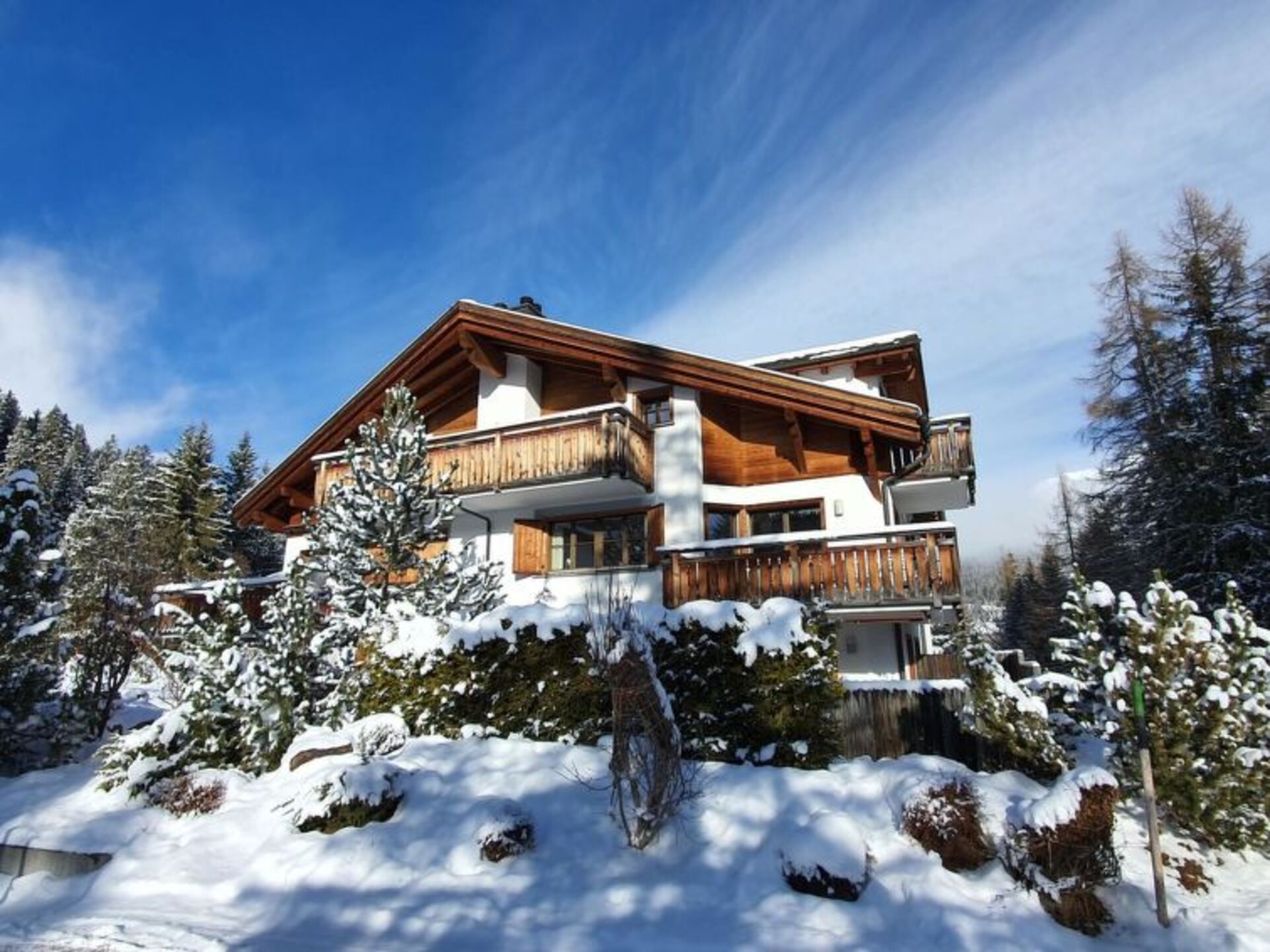 Graubünden'de Sakin 2 Yatak Odalı Hideaway,1125