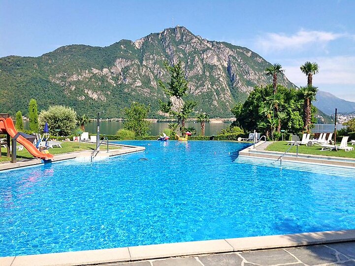 Ticino'da Sakin 1BR Vahası, 1080