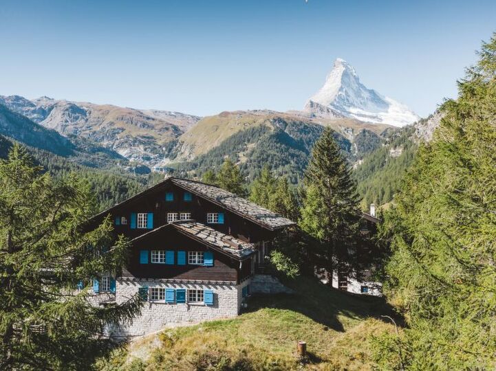 Valais'te Huzurlu Alp Tatil Evi Chalet 1370, Zermatt, Switzerland