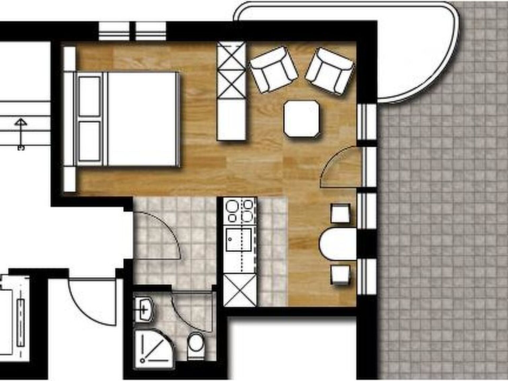 Valais Zen: 1 Yataklı Villa Haven, 1378