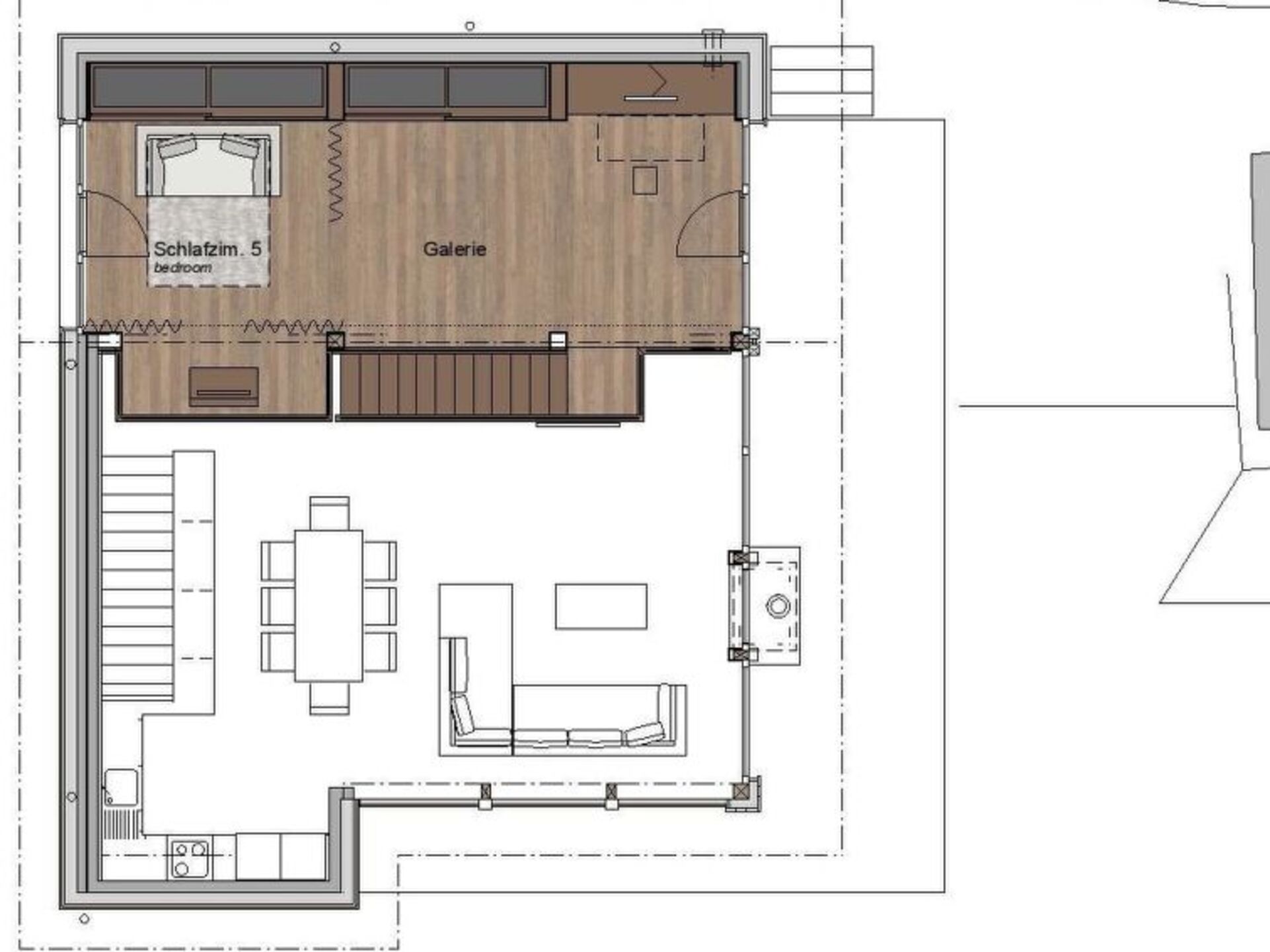 Saas-Fee, 1263'te Satılık Şirin Villa