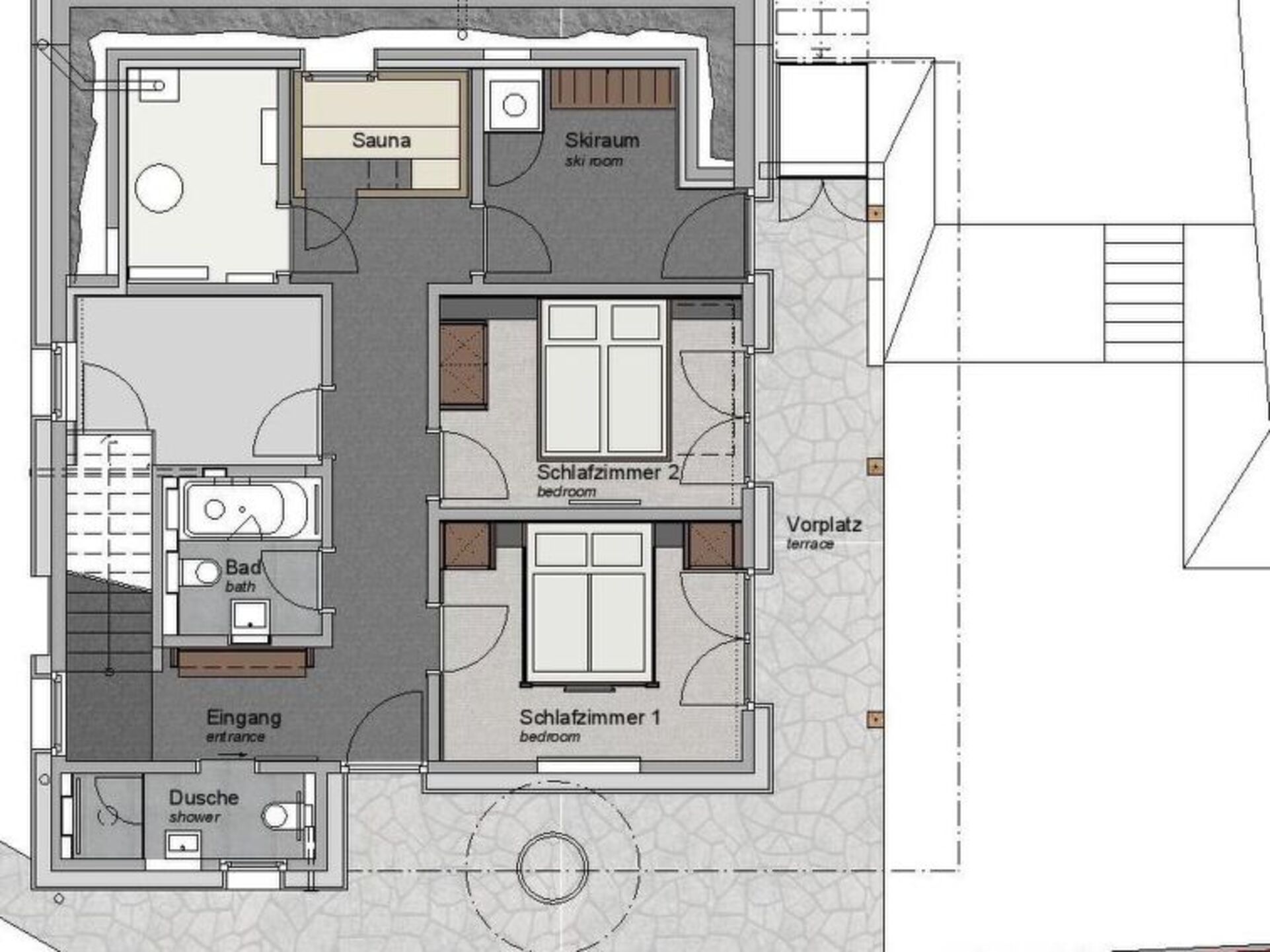 Saas-Fee, 1263'te Satılık Şirin Villa
