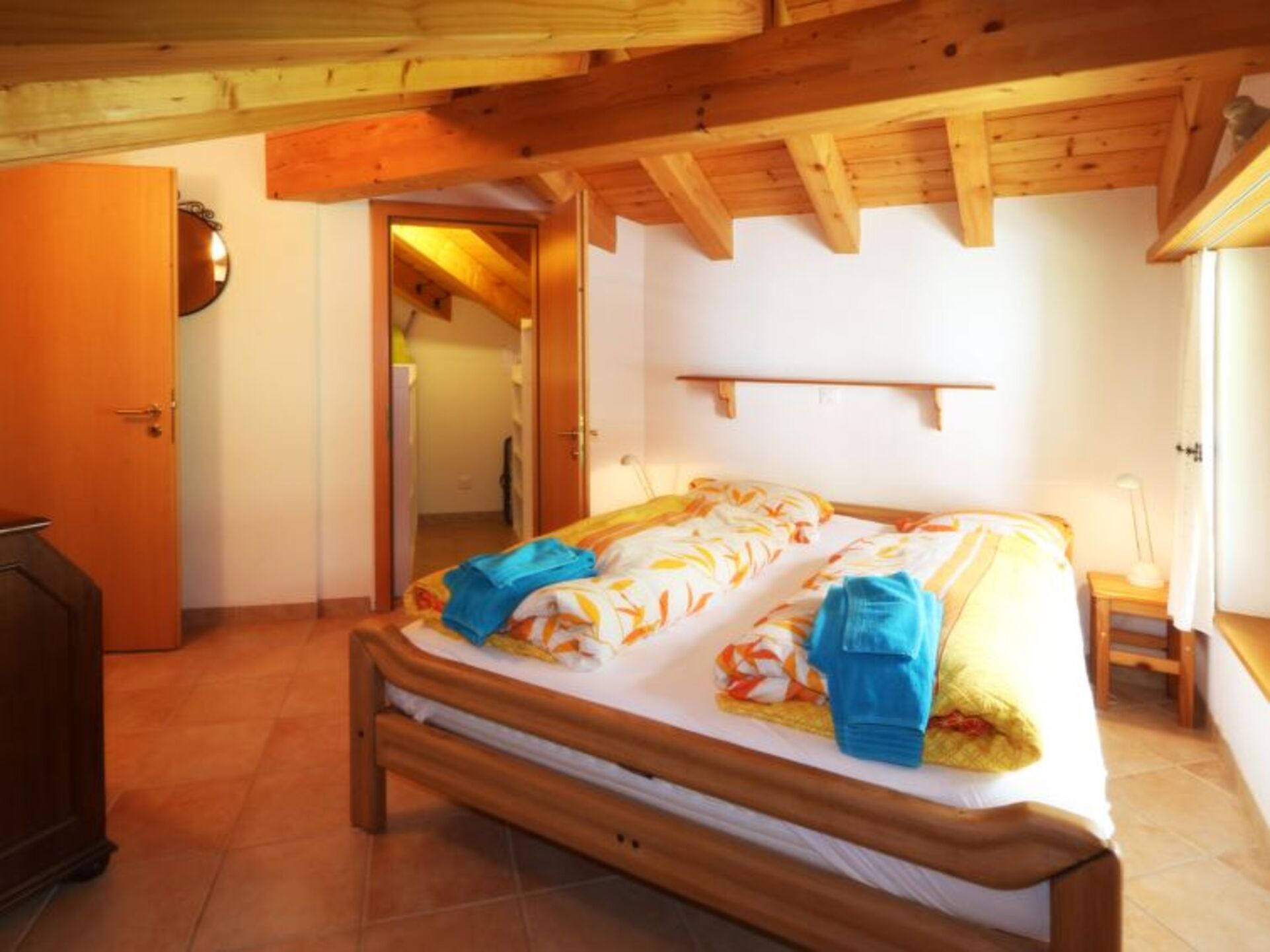 Saas-Fee'de (1268) şirin 2 yatak odalı villa.