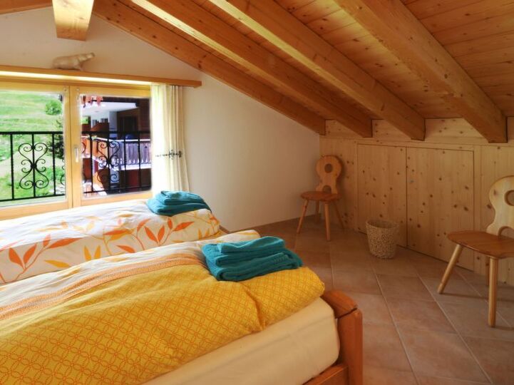 Saas-Fee'de (1268) şirin 2 yatak odalı villa.