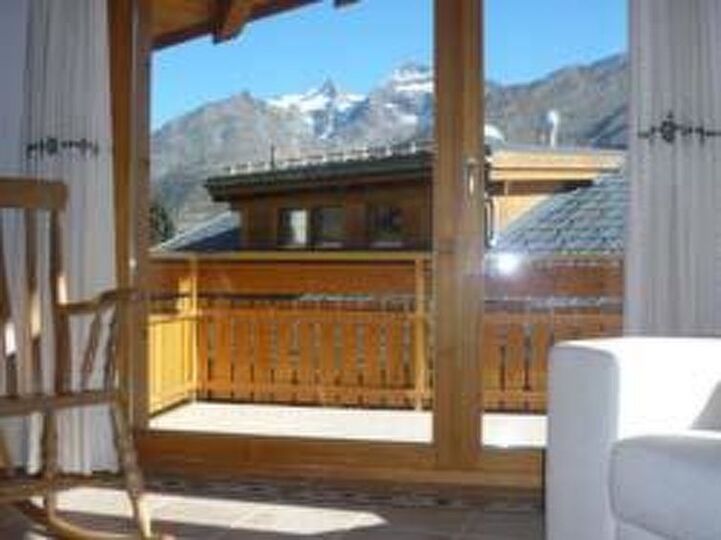 Saas-Fee'de (1268) şirin 2 yatak odalı villa.