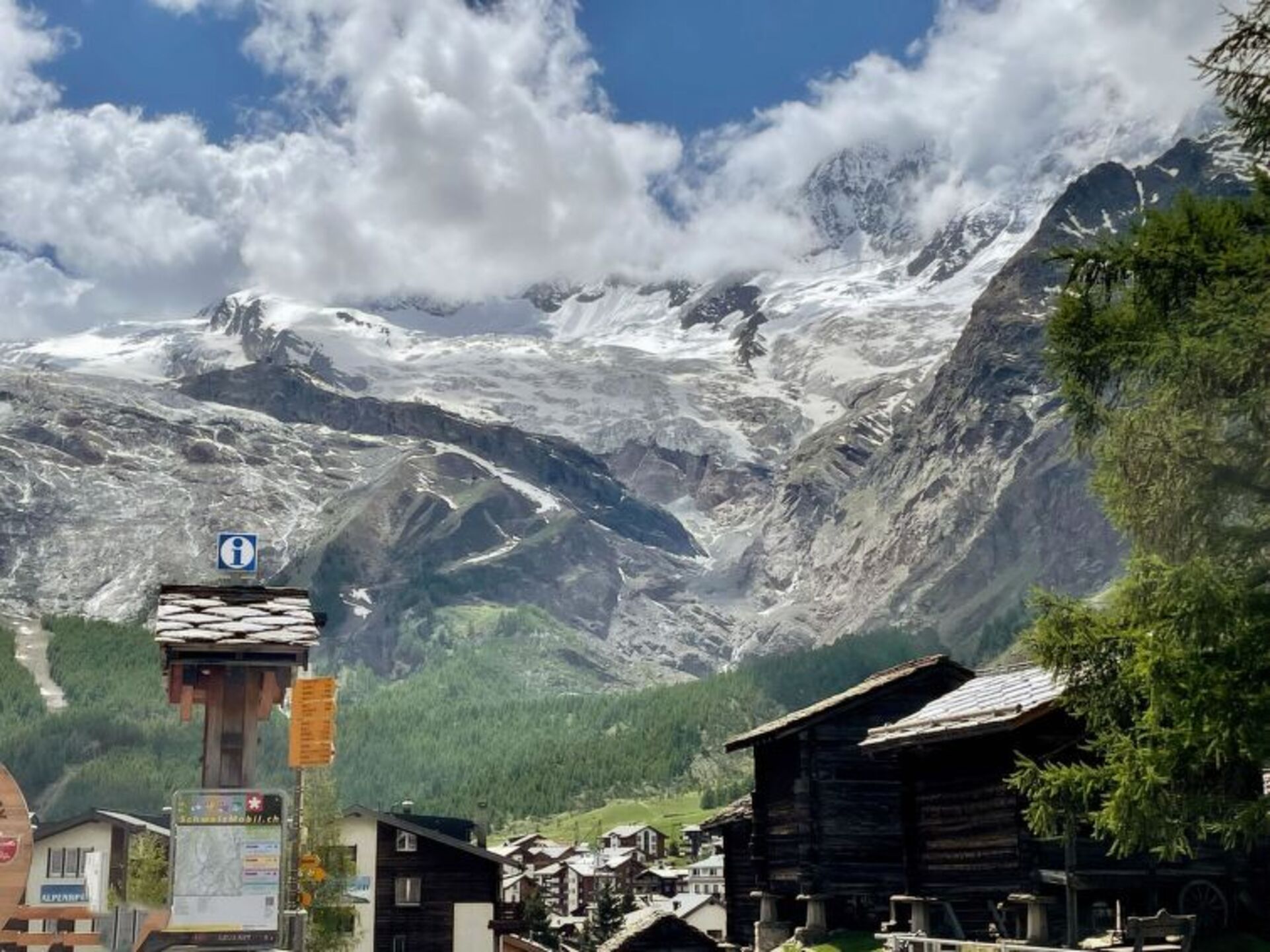 Saas-Fee'de Huzurlu Vaha, 1277