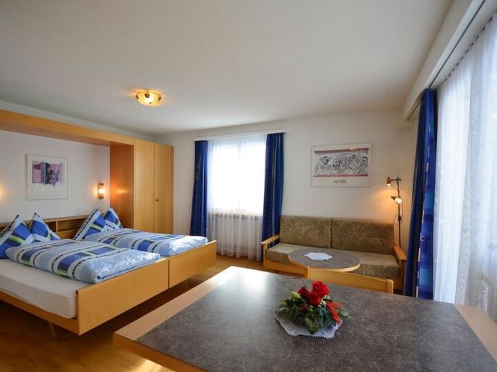 Saas-Fee'de 1420 numaralı, şirin 1 yatak odalı villa.