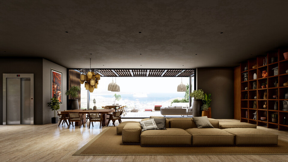 Nefes Kesici Manzaralı 5 Yıldızlı Özel Villa