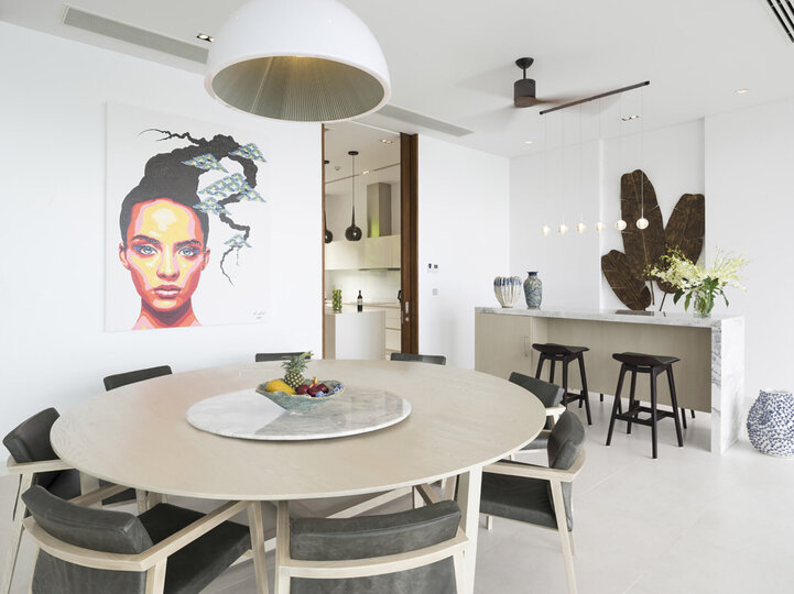Malaiwana Penthouse - Dining area