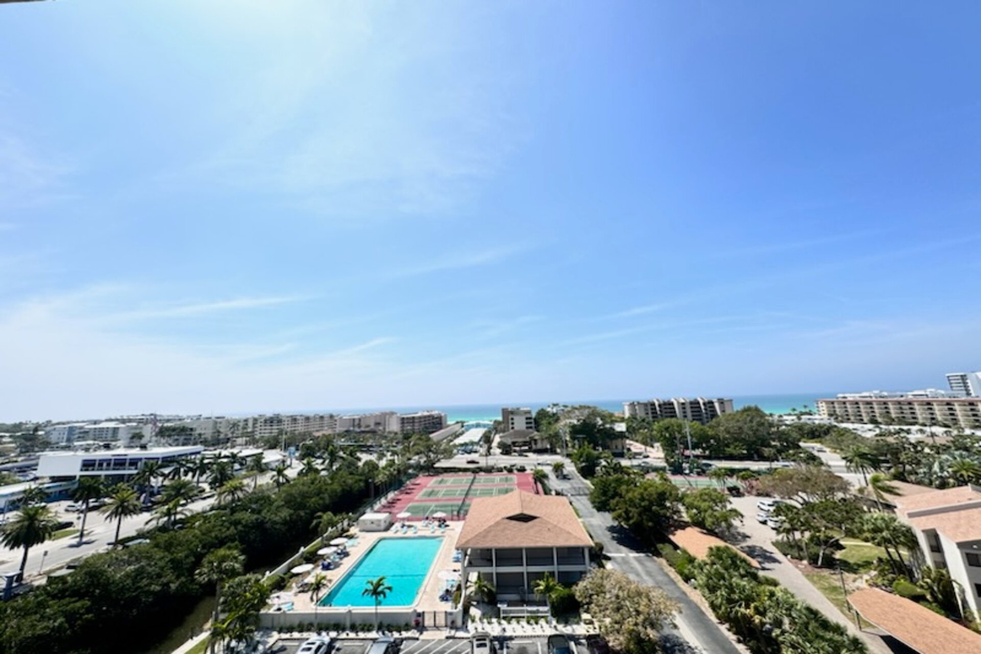 Sarasota County Villa 1005'te konaklayın: Körfez manzarası ve tatil köyü olanakları.