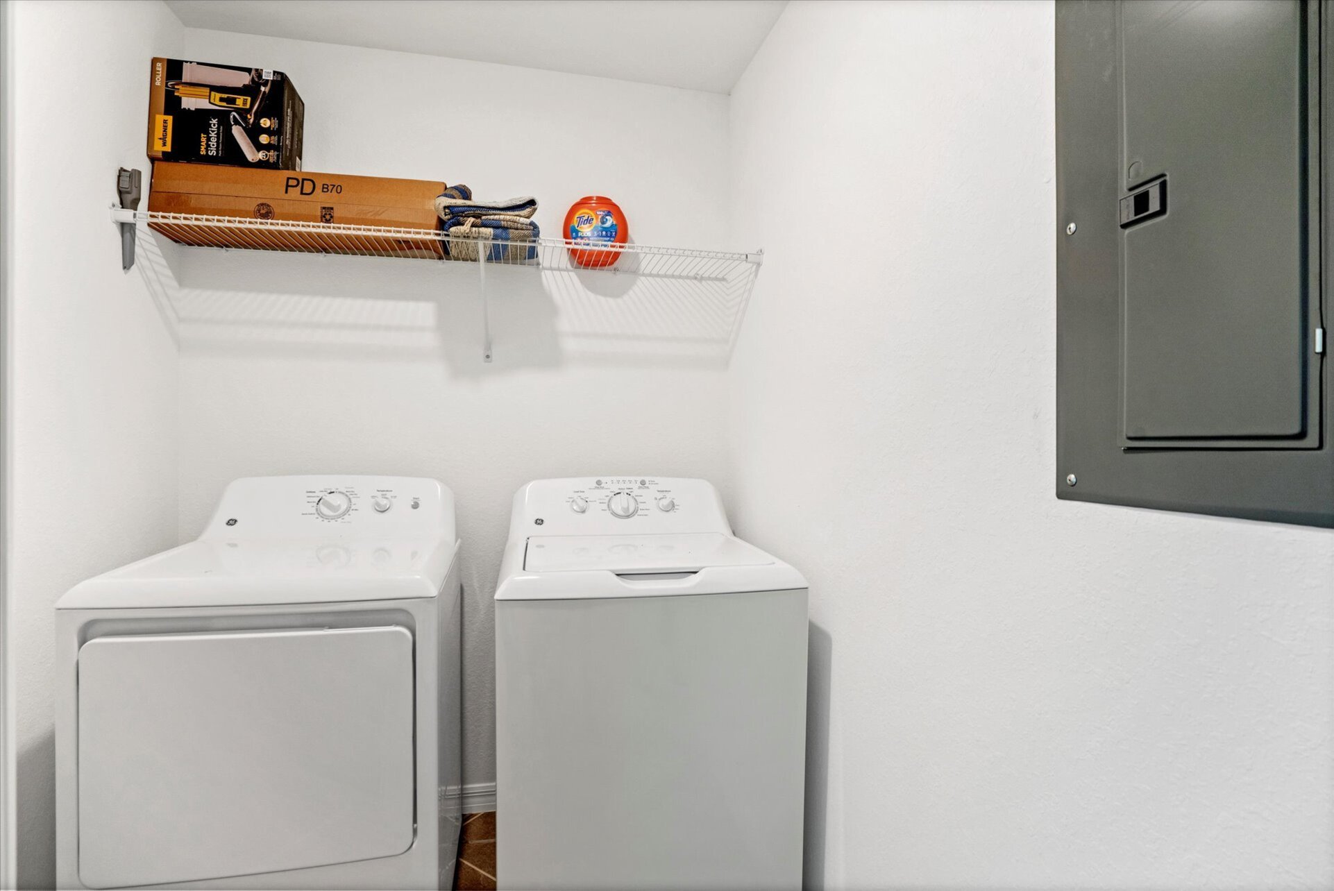 Full-size washer & dryer