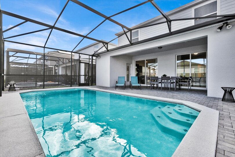 Orlando Villa 6462: Özel Havuz ve Tatil Köyü Olanakları, Davenport, United States