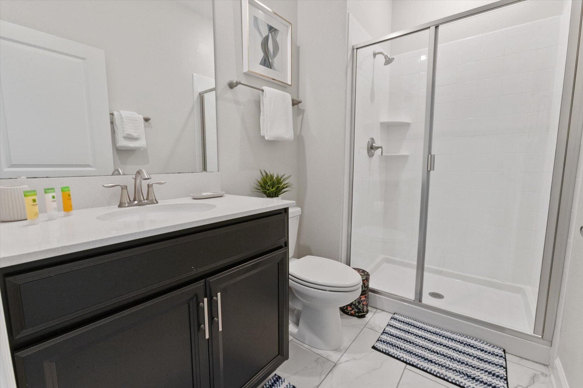 Hall Bathroom 3, Downstairs
Shower