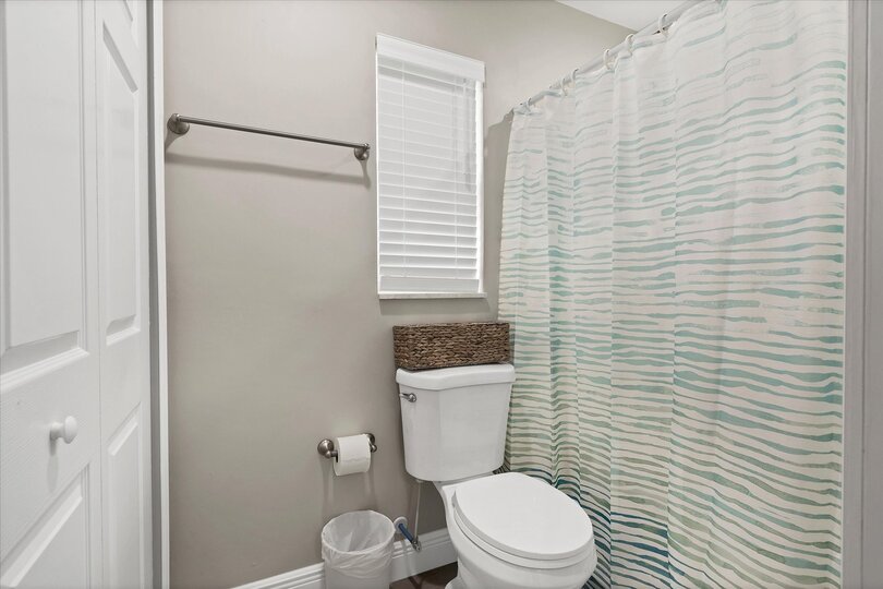 Primary bathroom with walk-in shower