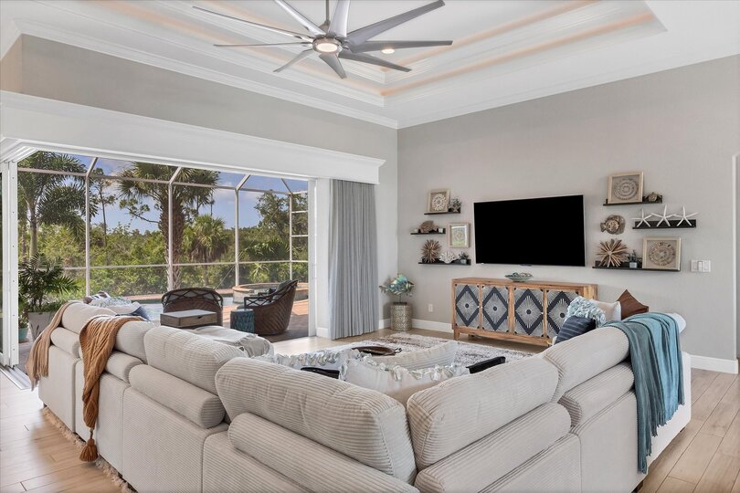 Stunning waterfront home with private pool & spa in Burnt Store Isles in historic Punta Gorda