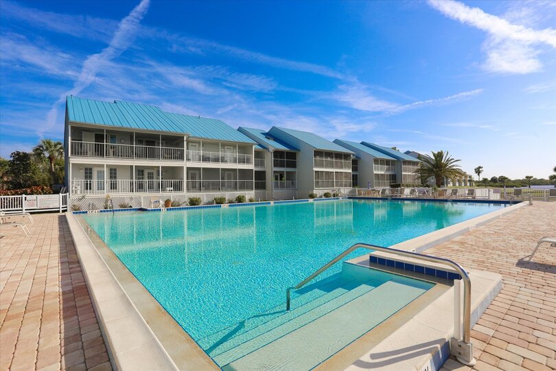 Large community pool