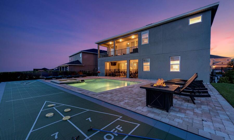 Lüks ve Eğlence Sizi Cennetinizde Bekliyor, Orlando Villa 1000