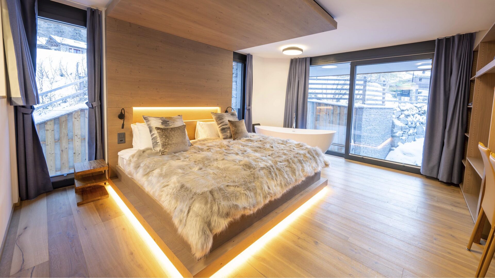Doğanın Görkemini ve Muhteşem Lüksü Kucaklayın, Valais Chalet 1392