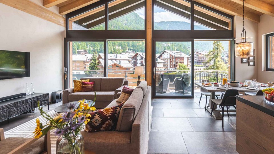 Dağ Manzaralı Lüksün Keyfini Çıkarın, Valais Chalet 1395