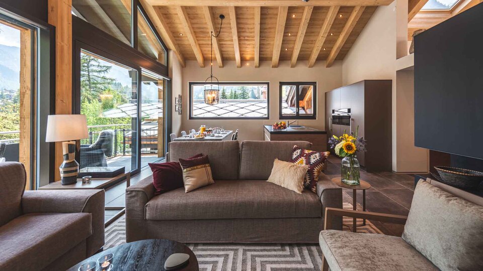 Dağ Manzaralı Lüksün Keyfini Çıkarın, Valais Chalet 1395