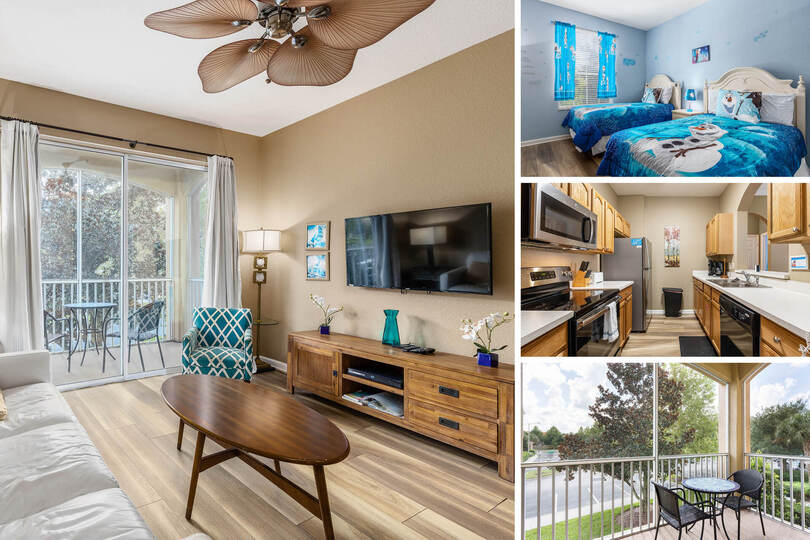 Orlando'da Muhteşem 2 Yatak Odalı Tatil Evi, 6496, Kissimmee, United States