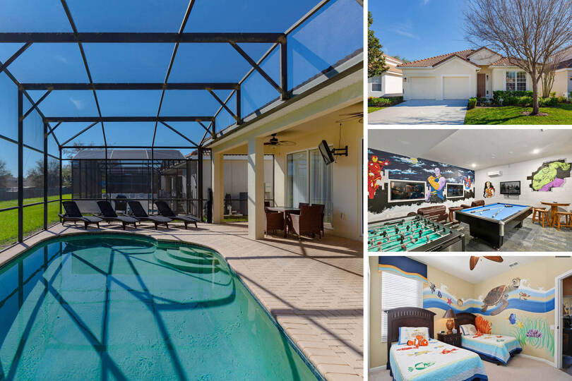 4 Yatak Odalı Rüya Gibi Bir Ev, Orlando Villa 6501, Kissimmee, United States