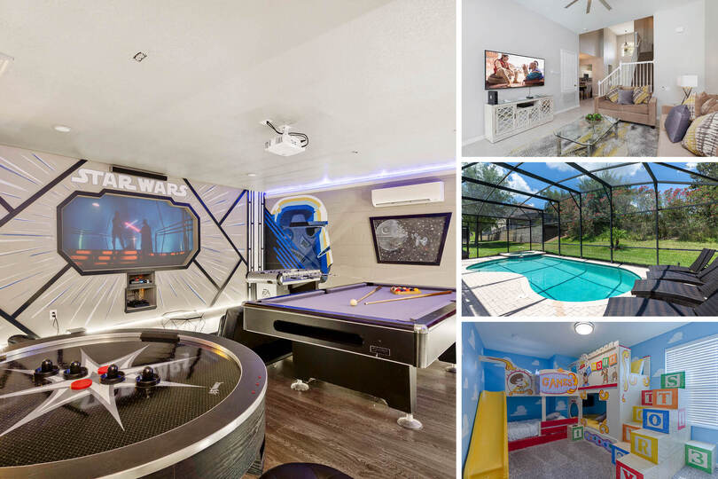 Orlando Oasis 5 Yatak Odalı Villa, Orlando Villa 6502, Kissimmee, United States