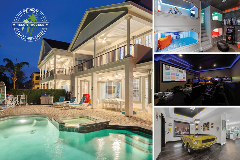 Orlando'da Rüya Gibi 5 Yatak Odalı Villa, 6507, Kissimmee, United States