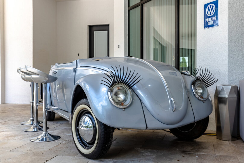 Original beetle converted to bar for your fun vacation
