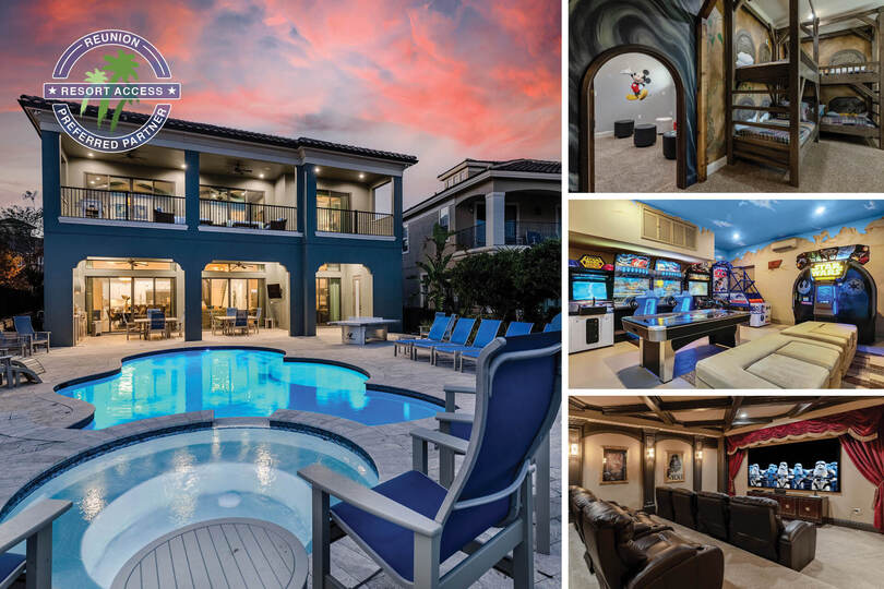 Huzur Sizi Bekliyor - Lüks 7 Yatak Odalı Villa, 6525, Kissimmee, United States