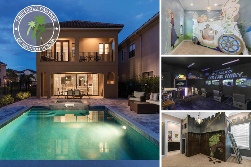 Cenneti Buldum: Orlando'da 5 Yatak Odalı Villa, 6528, Kissimmee, United States