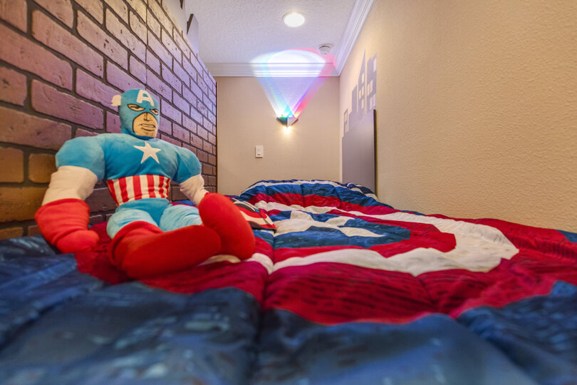 There are plenty of heroes to hangout with in your vacation home