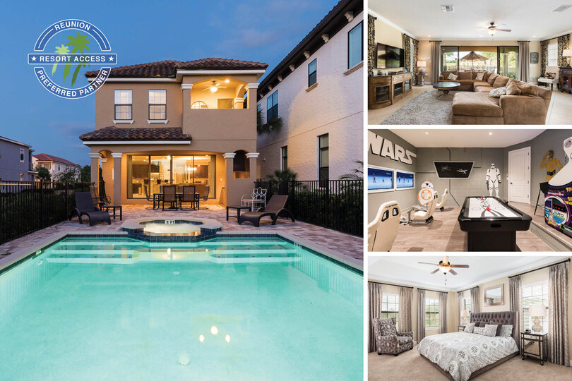 Orlando, 6531'de Özel 5 Yatak Odalı Villa Kiralama, Kissimmee, United States