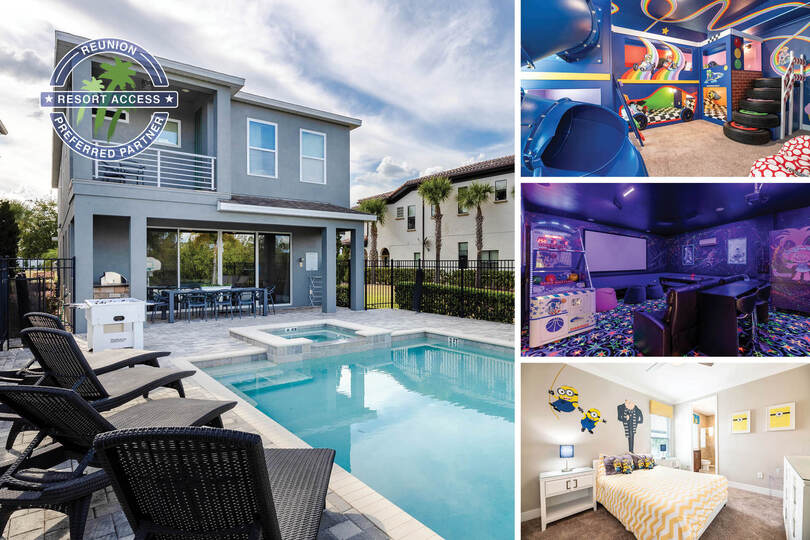 Orlando'da Huzurlu 5 Yatak Odalı Villa Vahası, 6535, Kissimmee, United States
