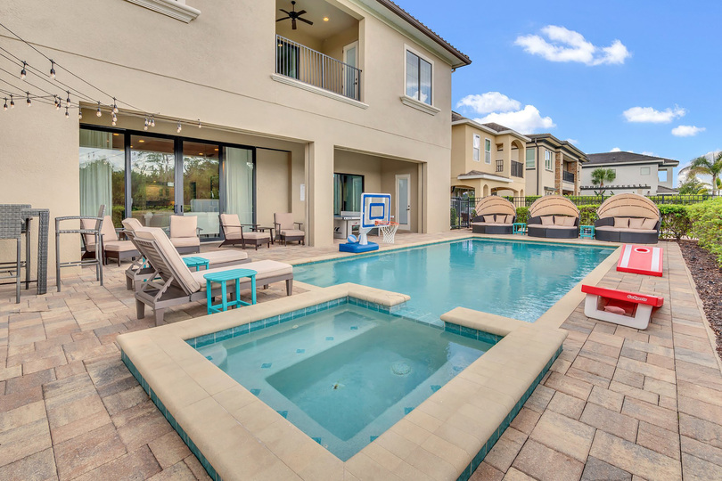 Orlando'da Büyülü 9 Yatak Odalı Villa, 6540, Kissimmee, United States