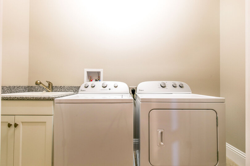 Your own washer and dryer