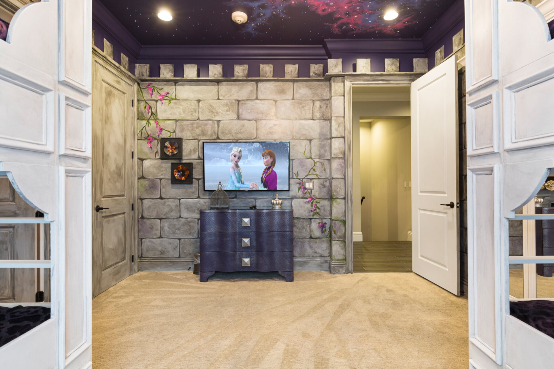 They will also have a 50-inch SMART and en-suite bathroom