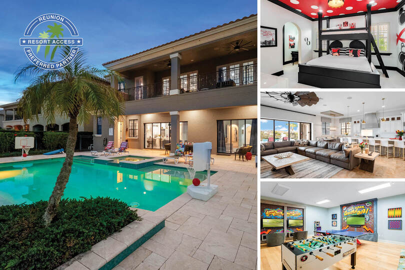 Orlando'da Modern 6 Yatak Odalı Muhteşem Ev, 6543, Kissimmee, United States