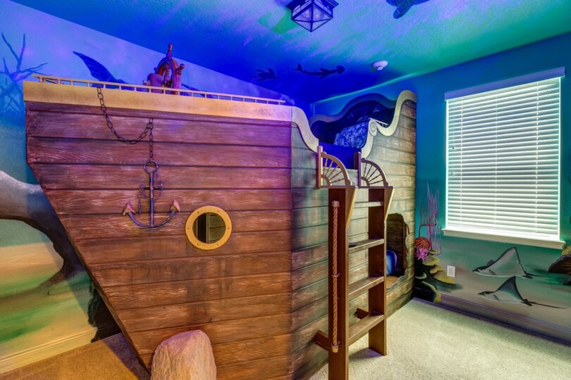 The glowing lights will truly make you feel like you're exploring on a pirate adventure