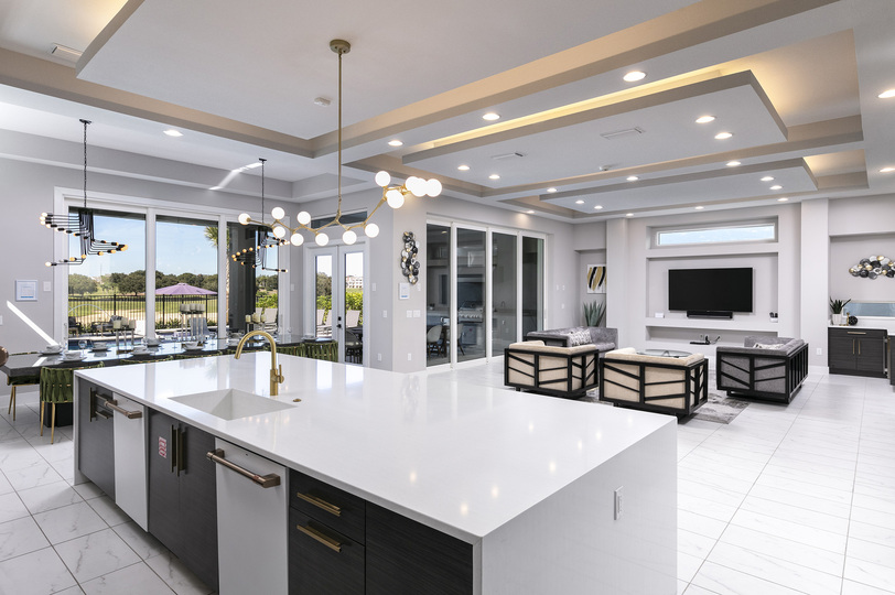 Plenty of counter space to prepare those famous family recipes