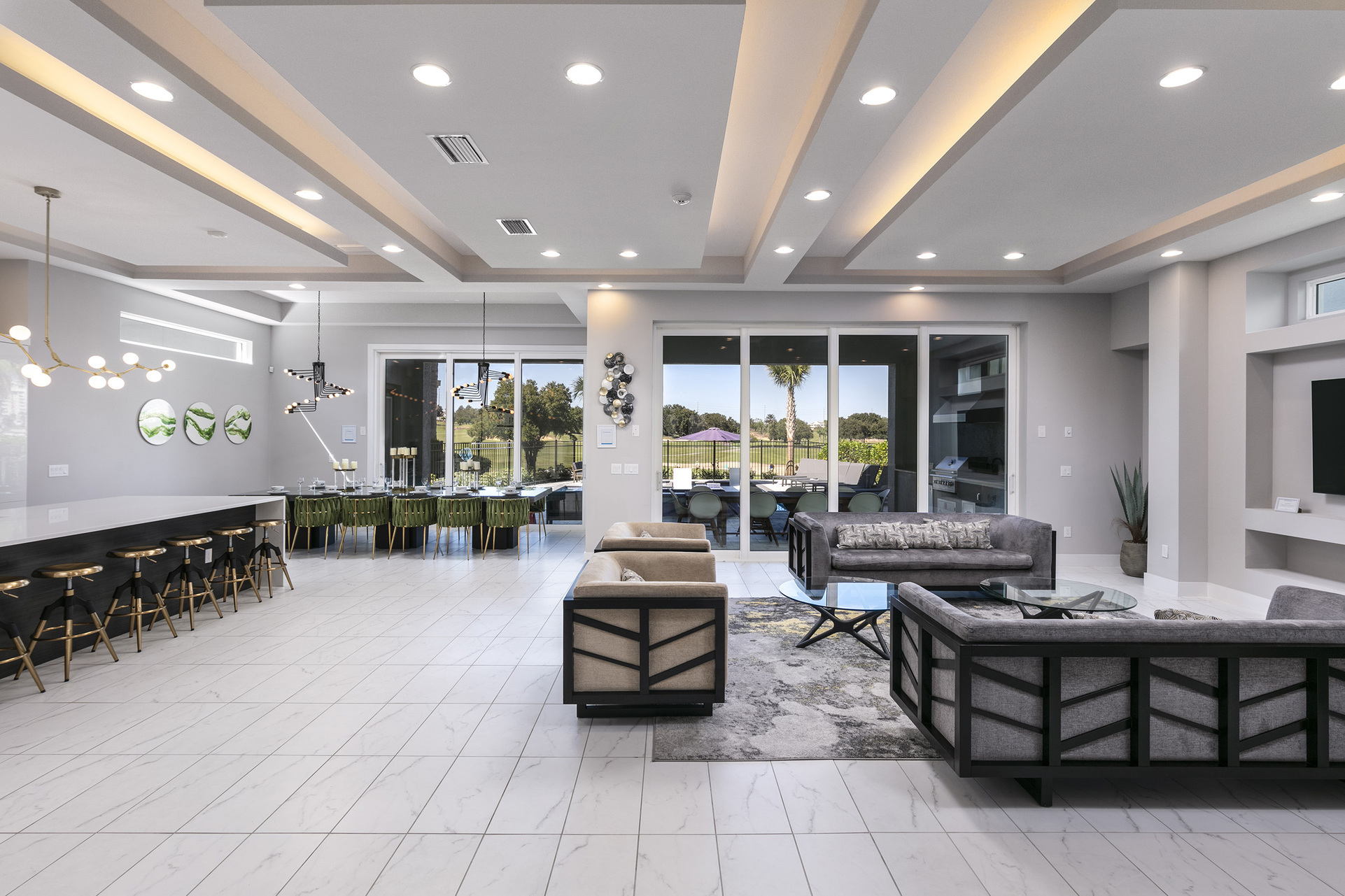 Be blown away by the modern details and furnishings