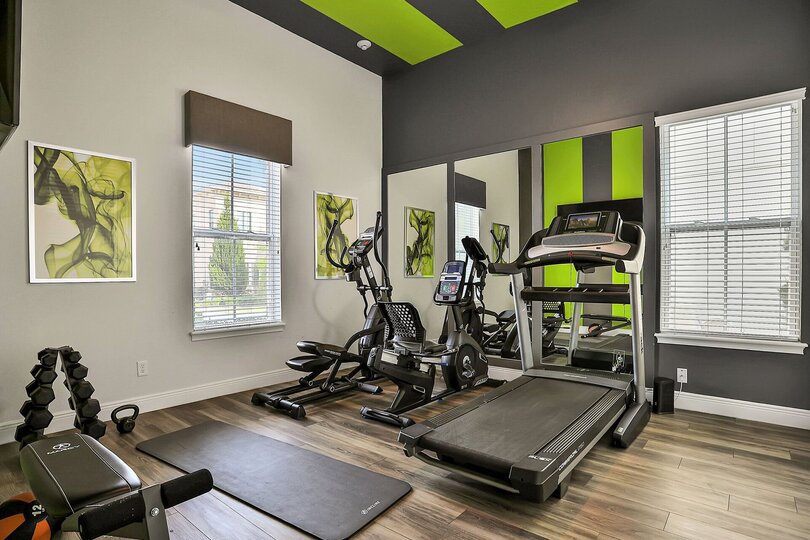 Get a morning workout in before starting your day in the fitness room