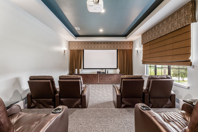 Grab the popcorn and watch a family favorite in the home theater