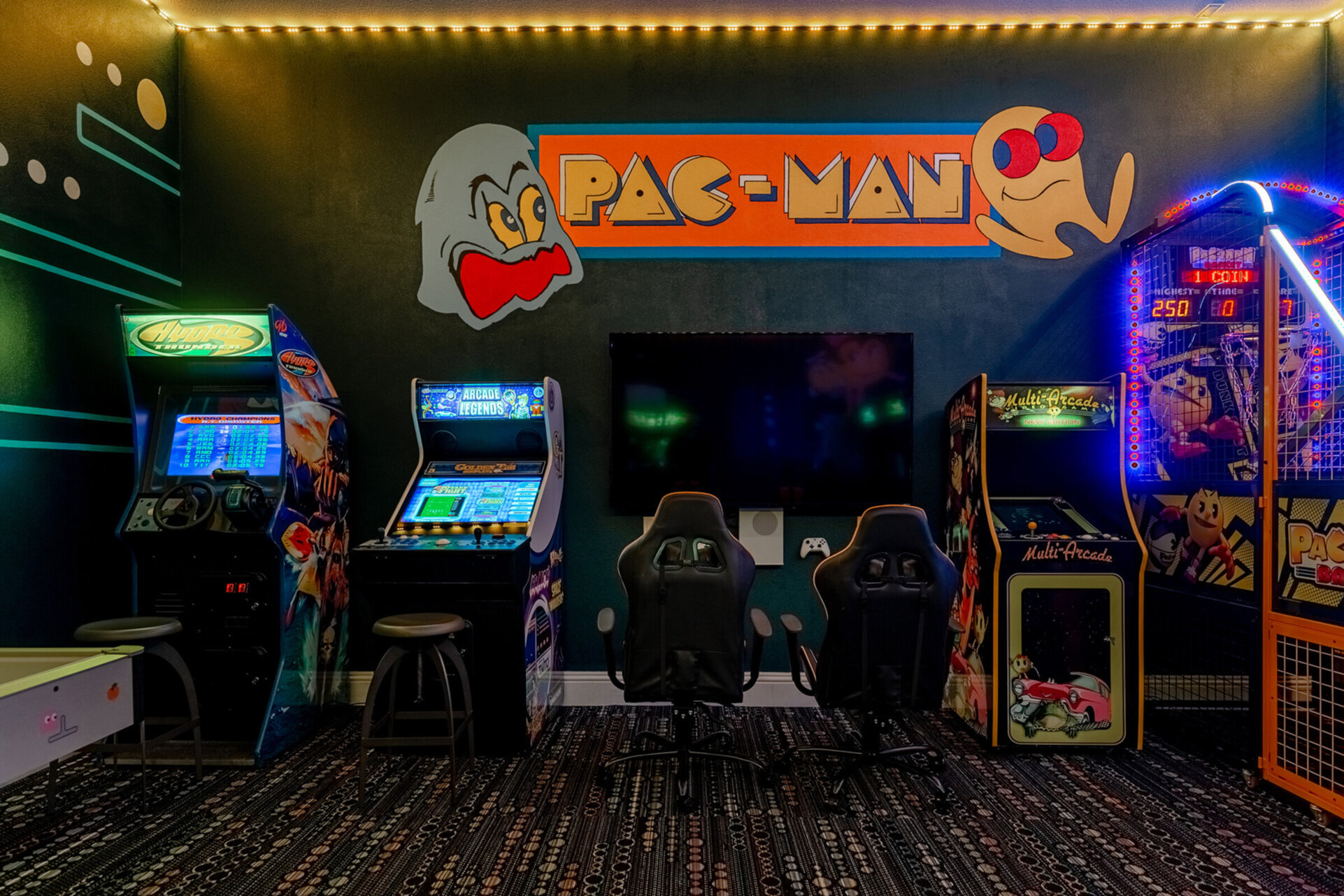Choose from a variety of games for all ages