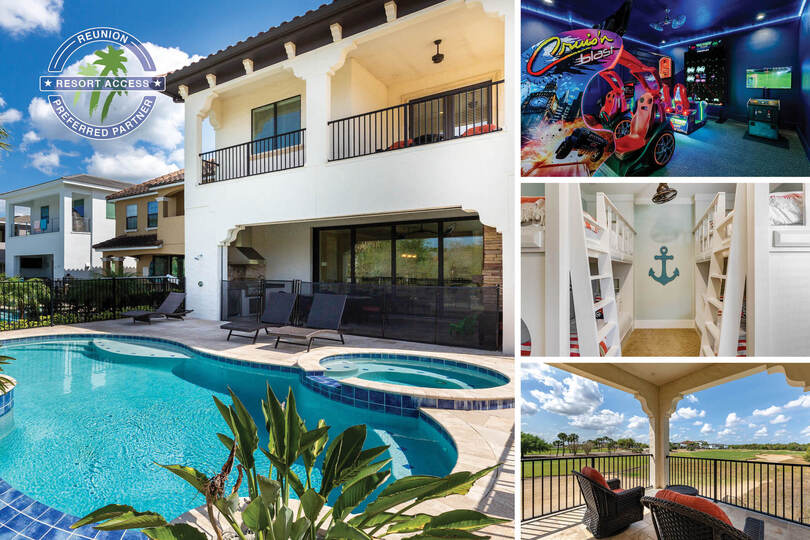 Orlando'da Lüks Villa Cenneti, Orlando Villa 6562, Kissimmee, United States