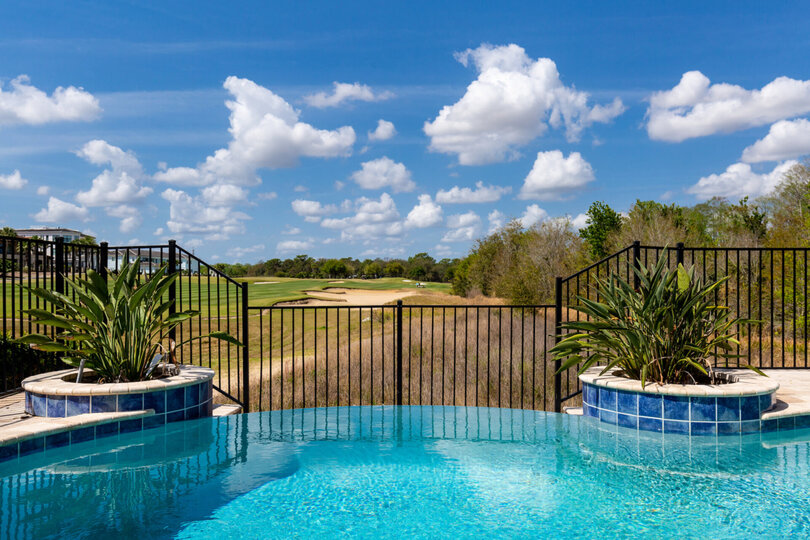 Cool off in your own private infinity-edge pool