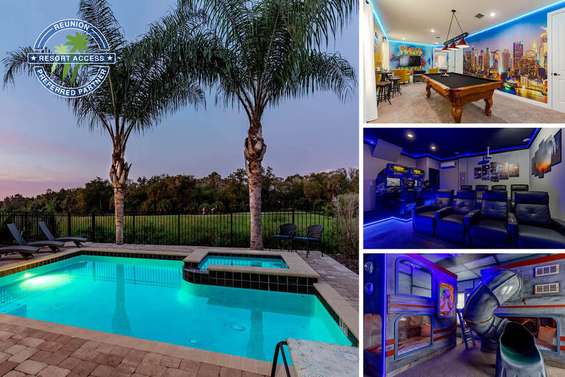 Şık 5 Yatak Odalı Villa - Orlando'nun En İyisi, 6571, Kissimmee, United States