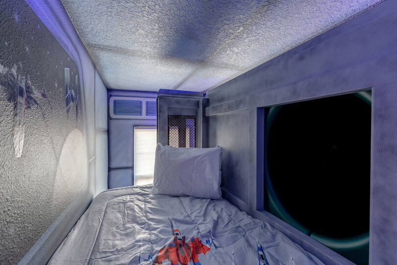 Slide out of bed in the morning