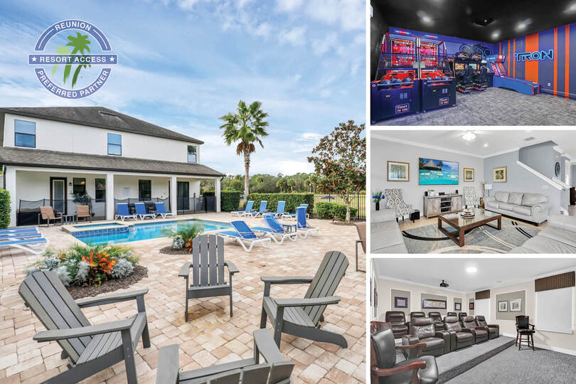 Orlando'nun Gizli Hazinesi: 8 Yatak Odalı Villa, 6580, Kissimmee, United States