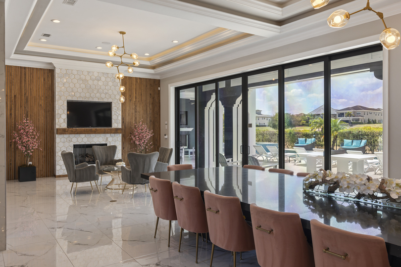 Orlando Paradise'da Lüks 12 Yatak Odalı Villa, Orlando Mansion 6585